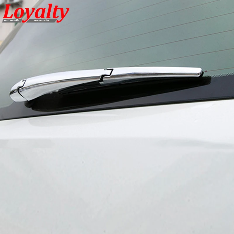 ABS Chrome Rear Rain Wiper Nozzle Cover For Toyota Land Cruiser LC200 2008-2016