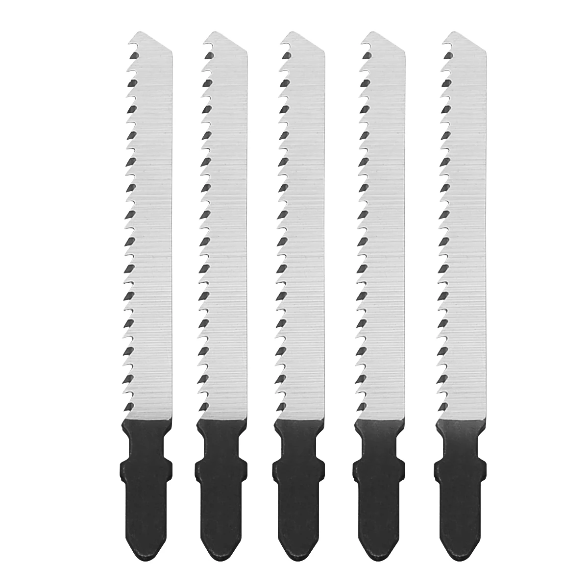 5pcs/lot T101B T-Shank Jigsaw Blades Wood Cutting Tool Kits Softwood & Hardwood 100mm For Wooden Plastic