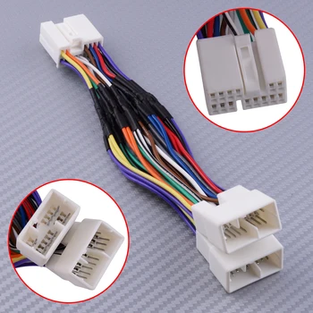 

beler 1Pc Y Cable Splitter Navigation XM Radio AUX CD Changer iPod Adapter Fit For Honda Accord Civic