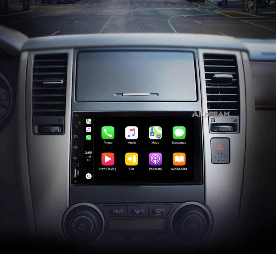 Perfect 7" IPS Screen Built-in CarPlay Car Multimedia Player 2din Universal GPS Navigation Audio Radio unit for Nissan for Hyundai 3