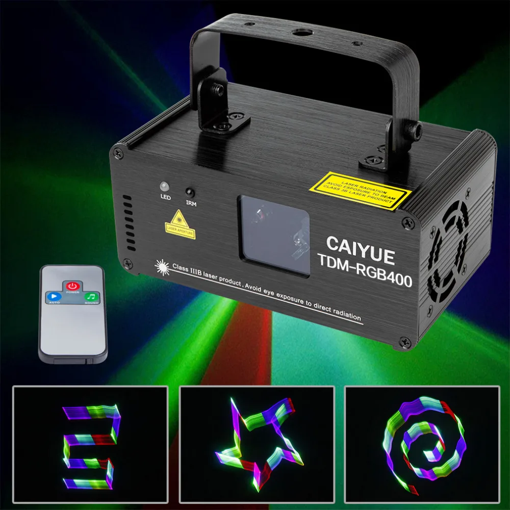 Дистанционный 3D RGB 400 МВт DMX 512 лазерный сканер проектор сценический светильник ing Effect вечерние DJ диско-шоу светильник s полноцветный светильник