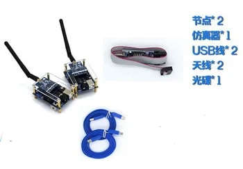 

ZigBee CC2530 Development Board Kit ( ZigBee+Emulator+USB Cable) Wireless Module Networking