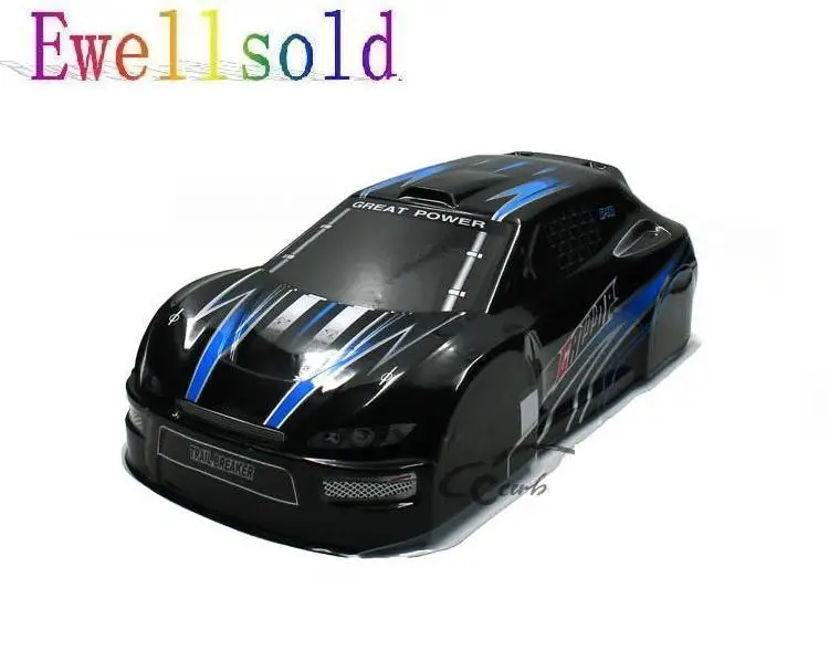 

Ewellsold 1/10 RC racing on-road drift car painted PVC Body Shell (420*215mm,wheelbase 250mm) 2pcs/lot