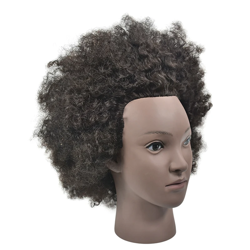 Free Shipping Africa Male Hman Hair Training Mannequin Head For Hairdressers Professional Styling Mannequin Doll Head With Hair Free Shipping Africa Male Hman Hair Training Mannequin Head For Hairdressers Professional Styling Mannequin Doll Head With Hair