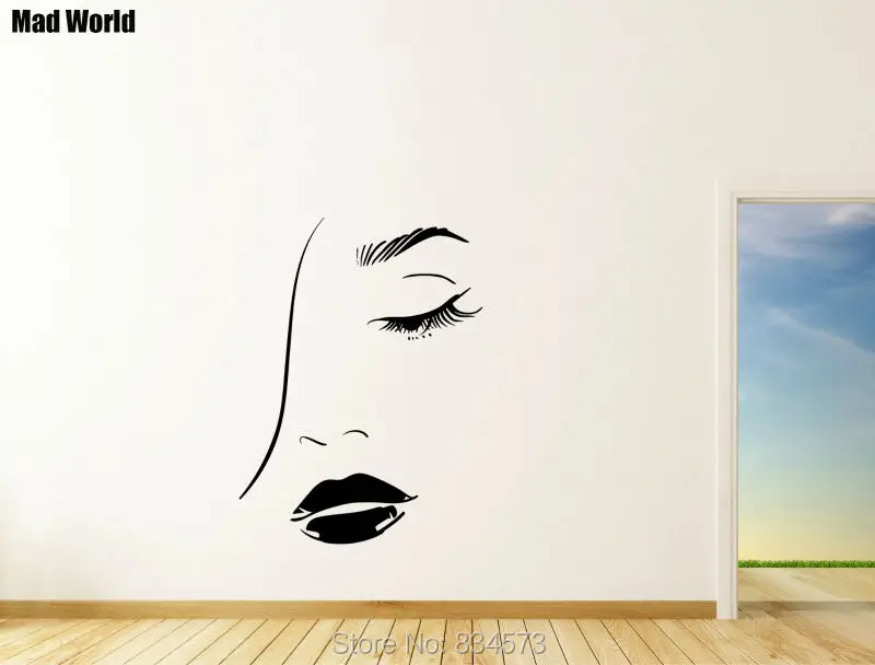 Sexy Eyes Lips Hair Beauty Salon Barbershop 57 57 2