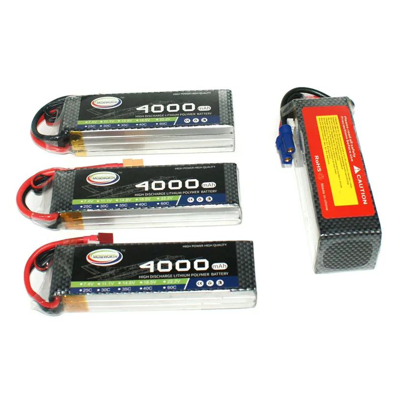 5S 18,5 V 4000mAh 40C Lipo батарея для радиоуправляемого самолета вертолета дрона автомобиля квадрокоптера самолета дистанционного управления игрушки литиевая батарея