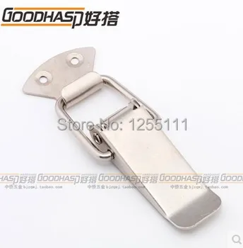 

4pcs/lot High Quality 110*35 Steel With Nickel DK1207 Big Spring Loaded Toggle Latch Catch Hasp for Chests Cases