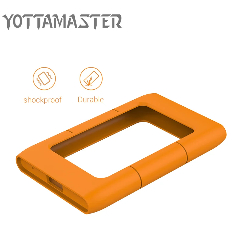 Yottamaster корпус для жесткого диска HDD корпус Sata3.0 к USB3.0 HDD чехол для 2,5 "Sata жестких дисков силиконовые Защитный чехол