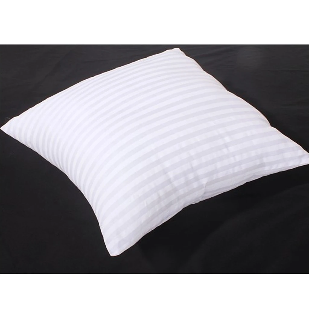 fityle Soft PP Cotton Filled Pillow Cushion Inner Pad Insert for Home Sofa Car Decor Without Pillowcase 60*60cm