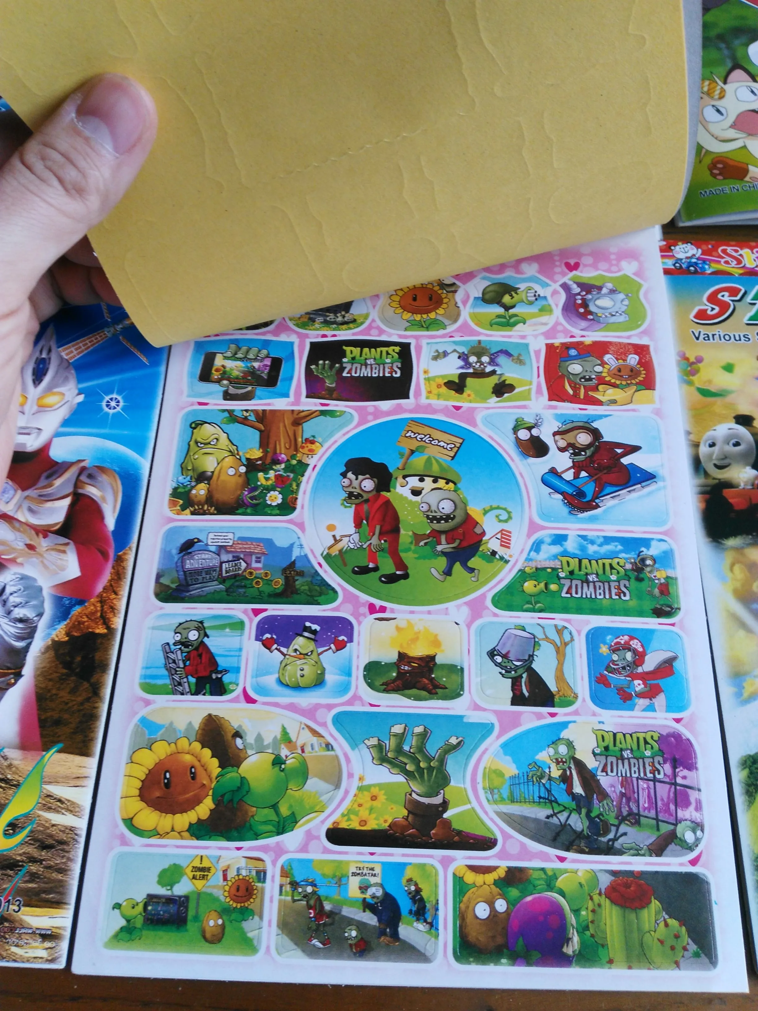 10 шт. наклейки книжки для девочек и мальчиков 19 5x13 5 см|cartoon stickers|girl sticker bookbook stickers |