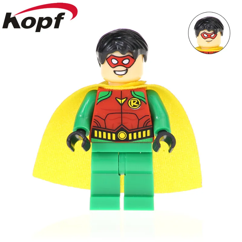 

XH 910 Single Sale Magic Dog Series Robin Bricks Nightwing Condiment King Building Blocks For Children Toys Christmas Gift