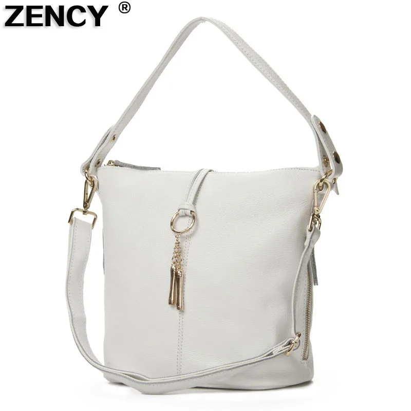 White Cross Body Leather Bag