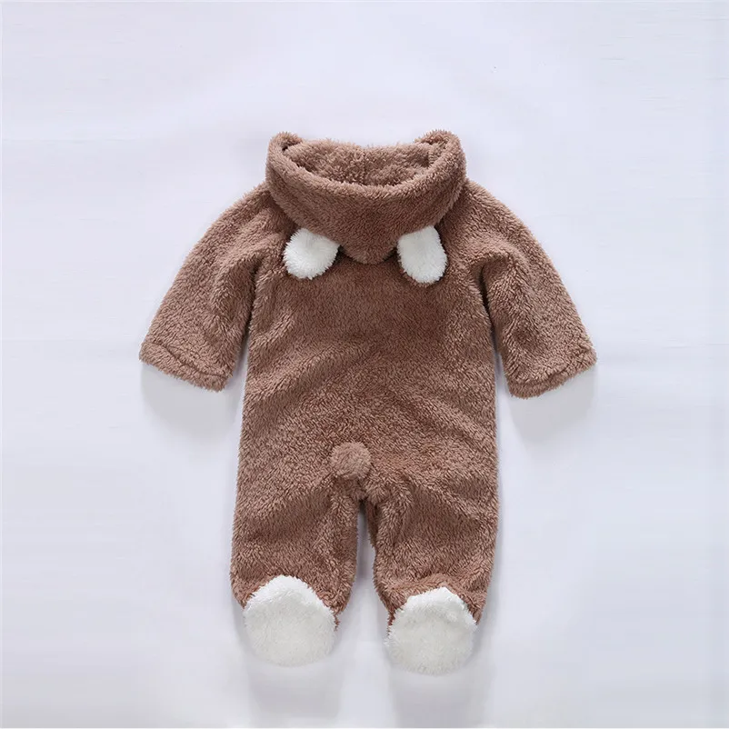 high quality !! winter warm rompers clothes for newborn baby sweet baby clothes conjunto infantil dropshipping #F#4OT06  (9)
