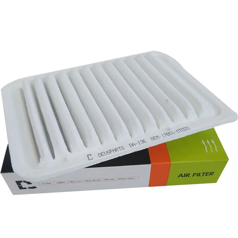 

Fiber Air Filter Intake 17801-0T020 For Toyota Levin Yaris Reiz RAV4 Cololla Vios BYD Car Accessories