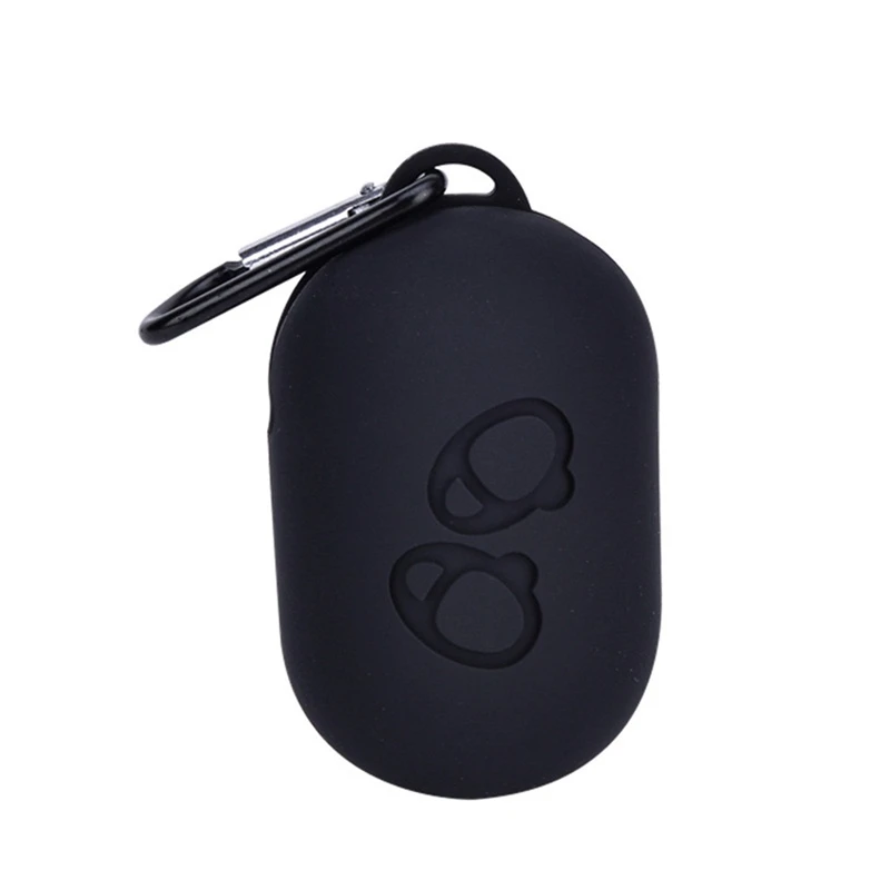 Мягкий силиконовый чехол для samsung gear IconX, водонепроницаемые беспроводные наушники с Bluetooth, защитный чехол для наушников, значки передач - Цвет: Black