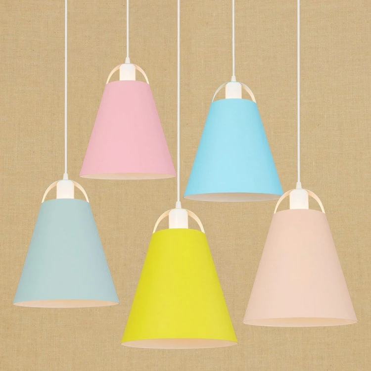 

modern bedroom bedside room, clothing shop, children's room, personality, iron, comfortable, warm, colorful chandelier.