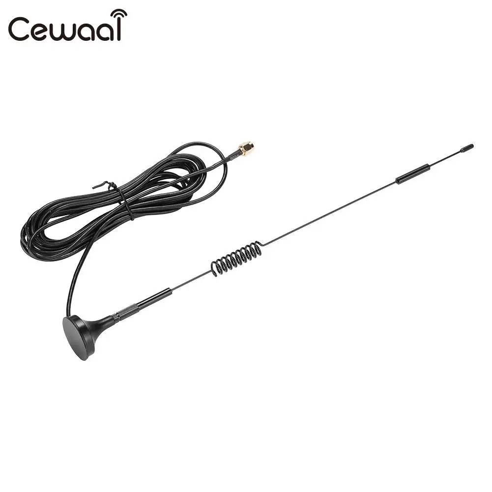 433.0Mhz 10dbi Cable Wireless Antenna Sucker Cord Connector Module Metal Black 433.0Mhz 10dbi Cable Wireless Antenna Sucker Cord Connector Module Metal Black