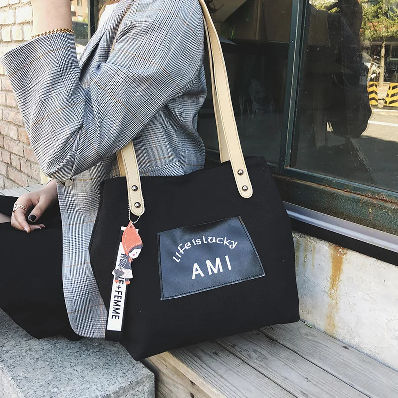 

ot Sale Lady Bolsa Feminina Canvas Messenger bag Single Shoulder Bag Crossbody Women Girls bag Female Beach bags Bolsos wx527