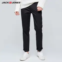 JackJones для мужчин свободные хлопок однотонная одежда проката Манжеты повседневные штаны модные мужские брендовая M | 217314547