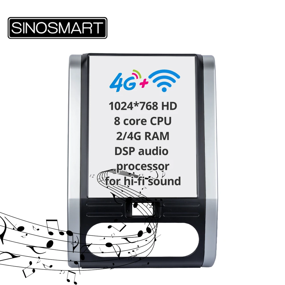 Perfect Sinosmart 9.7 inch 2 Din Tesla Style Vertical HD screen Android 8.1 Car Navigation GPS Radio for Nissan MX6 X-trail 2008-2012 12