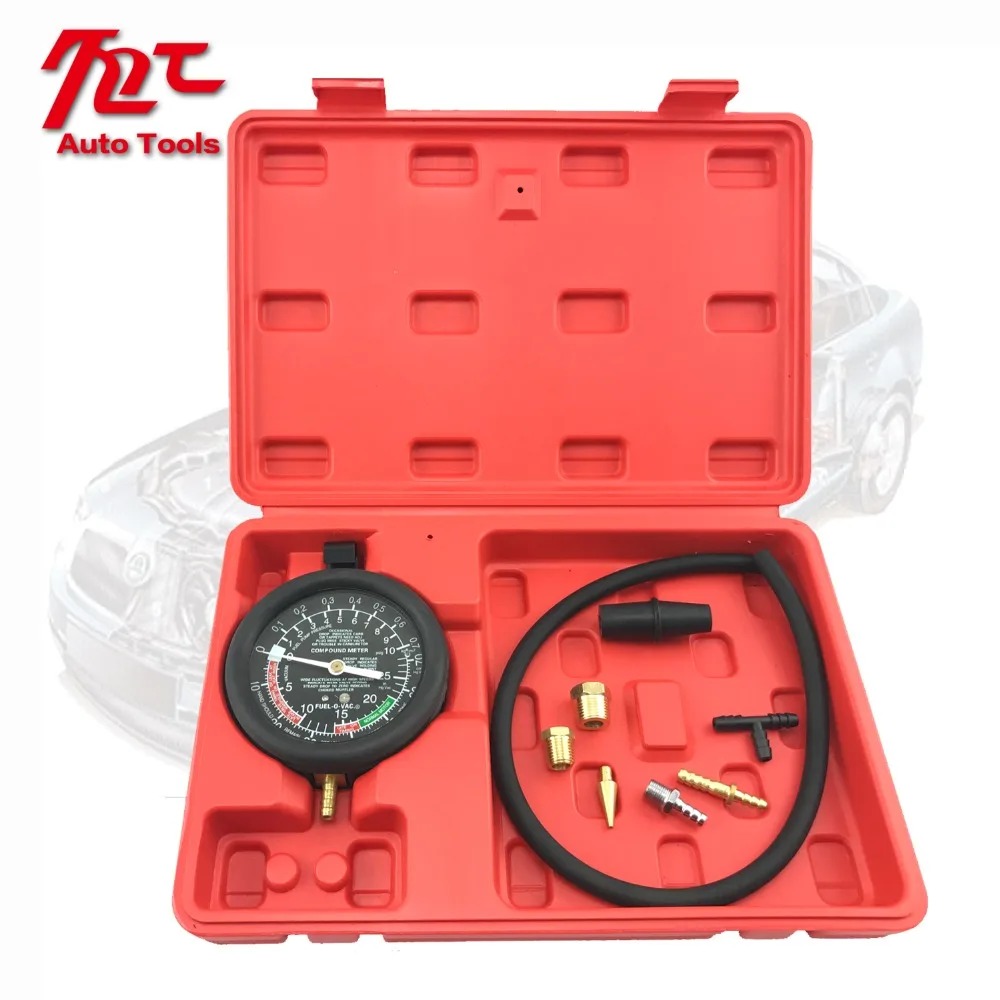 

TU-1 Fuel Pump & Vacuum Tester Gauge Leak Carburetor Pressure Diagnostic Tool Set