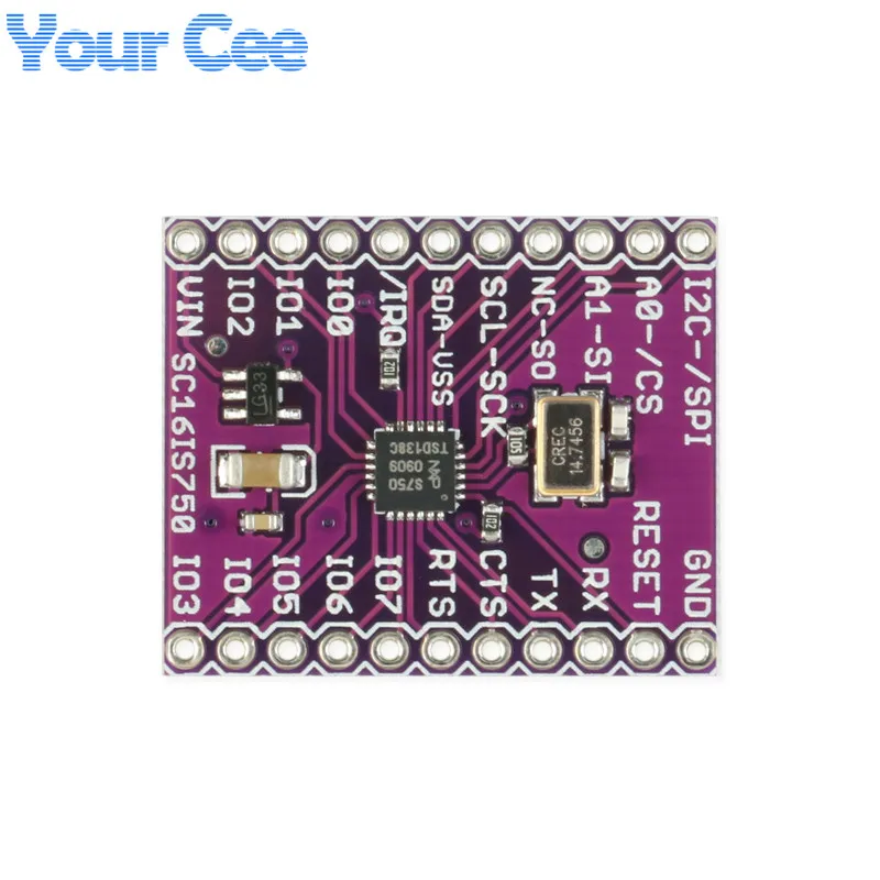 CJMCU-750 SC16IS750 UART zu I2C SPI Schnittstelle Board Modul Arduino CJMCU-750 SC16IS750 UART zu I2C SPI Schnittstelle Board Modul Arduino