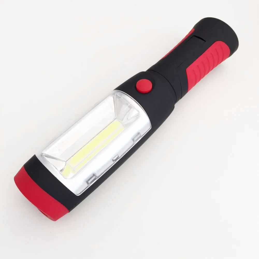 

LED Hook Light Magnetic Flashlight Perfect Torch Work Lamp with Magnet and 2 Light Modes Camping Outdoor Sport