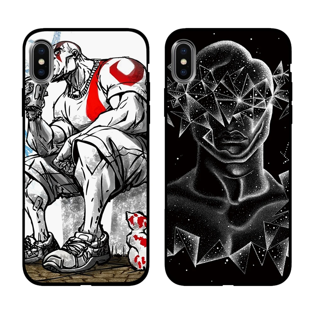 Мягкий ТПУ чехол для Apple iPhone 6 6S 7 8 Plus 5 5S SE X XS MAX XR силиконовые чехлы|Чехлы-накладки| |