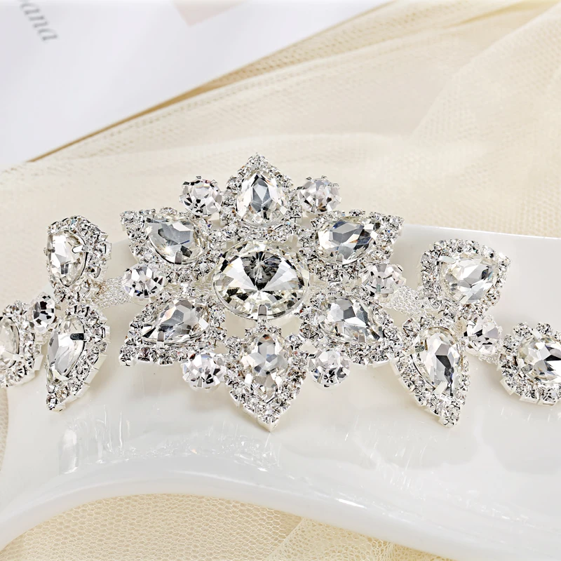 1 шт. аппликация с кристаллами|non hotfix rhinestones|crystal appliquenon |