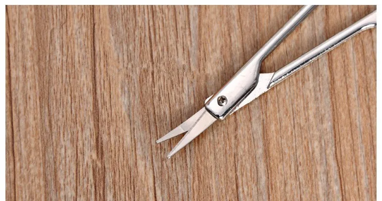 Inoxidável Maquiagem Multi-uso Sobrancelha Shaping Scissors Ouvido Trimer Compõem Corte Nose Hair Trimmer Manicure Tesoura 100 Pcs Aço 4 Tesoura p maquiagem