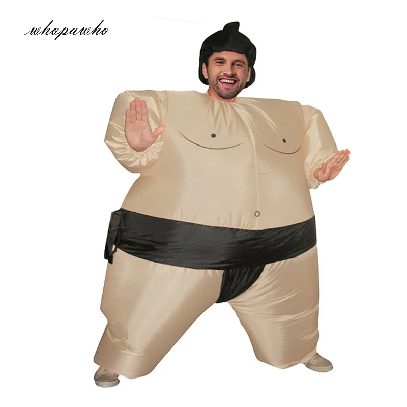

Adult inflatable sumo costumes Halloween Costume carnival Christmas Men Cosplay party Dress