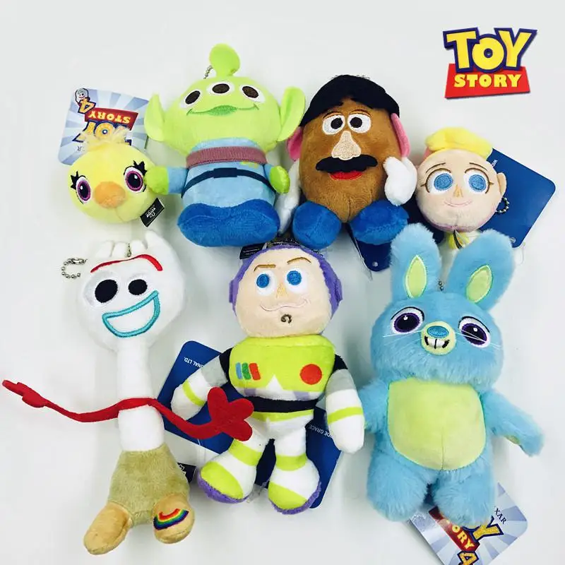 

Hot Movie Toy Story 4 Plush Toys Cartoon Figure Forky Bunny Alien Buzz Lightyear Soft Plush Stuffed Dolls Children Pendant Gifts