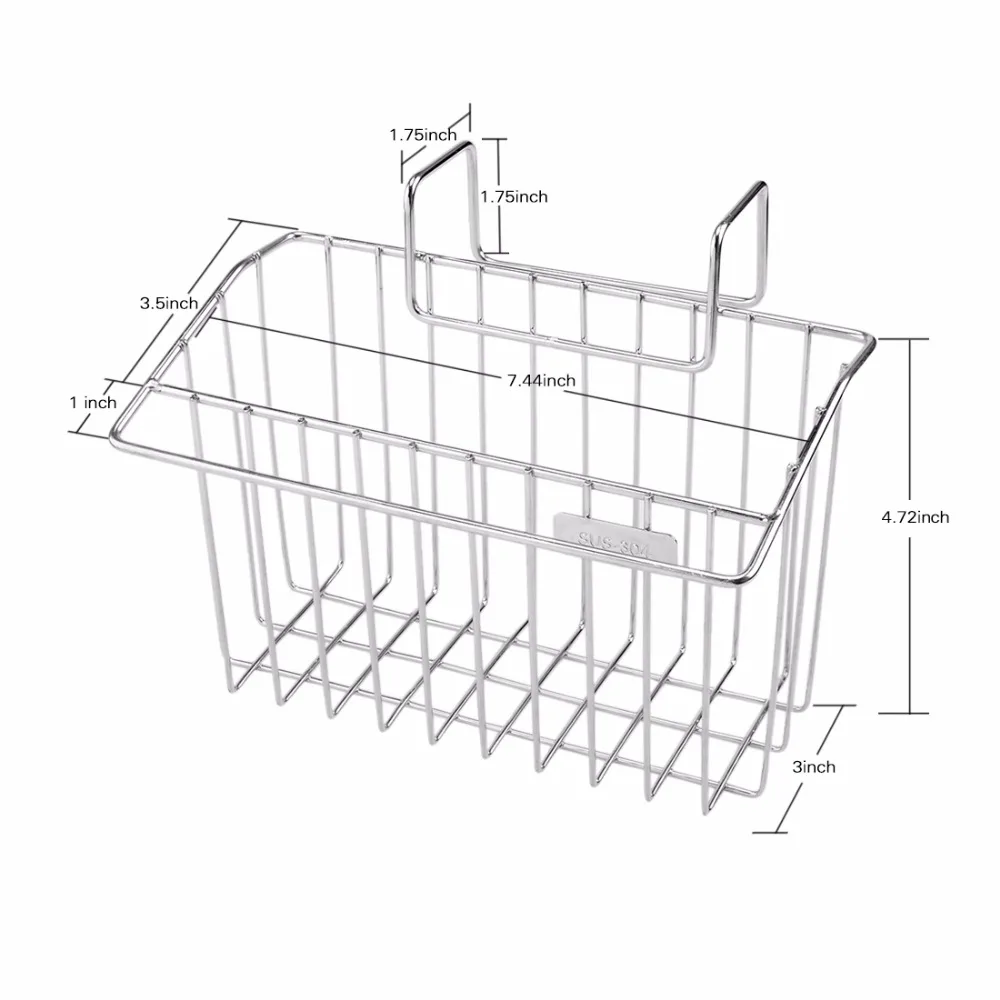 ITECHOR портативный подвесной держатель для раковины, ящик для хранения, ситечко для хранения мыла в ванной, для дома, кухни, сливной кран, стойка для губки, горячая распродажа