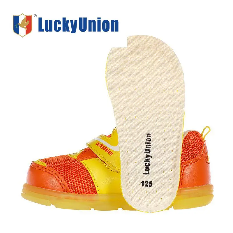Luckyunion маленьких обувь для мужчин и женщин От 1 до 4 лет детская весна 2400|year shoes|babies