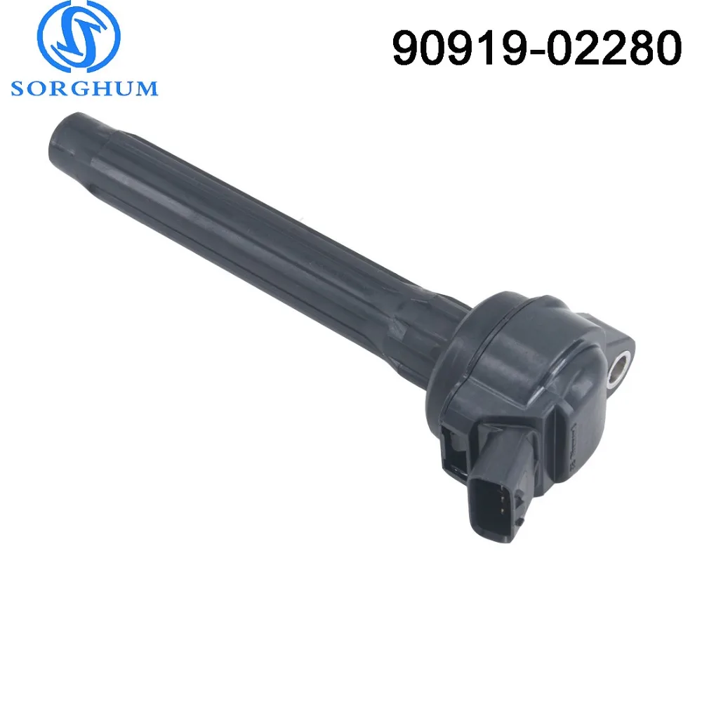 Новинка 90919-02280 оригинальная Катушка зажигания для Toyota Sienna Camry Highlander 2017-2018 3.5L
