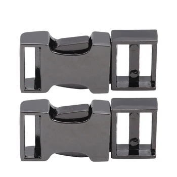 

DIY Metal Bag Backpack Strap Buckle Purse Luggage Dog Collar Webbing Belt Clip Clasp Accessories