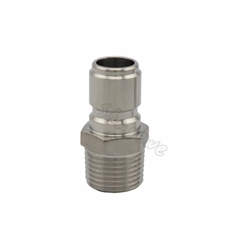 Home Brewing Wort Chiller Fitting Tun Kettle Connector Stainless Steel Male Quick Disconnect 12 NPT Homebrew Hardware Fitting (3)