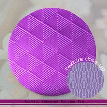 Скидка украшение для помадной глазури антипригарная акриловая 3D рельефная Скалка отлично подходит для сахара, печенья, глины и художественных проектов