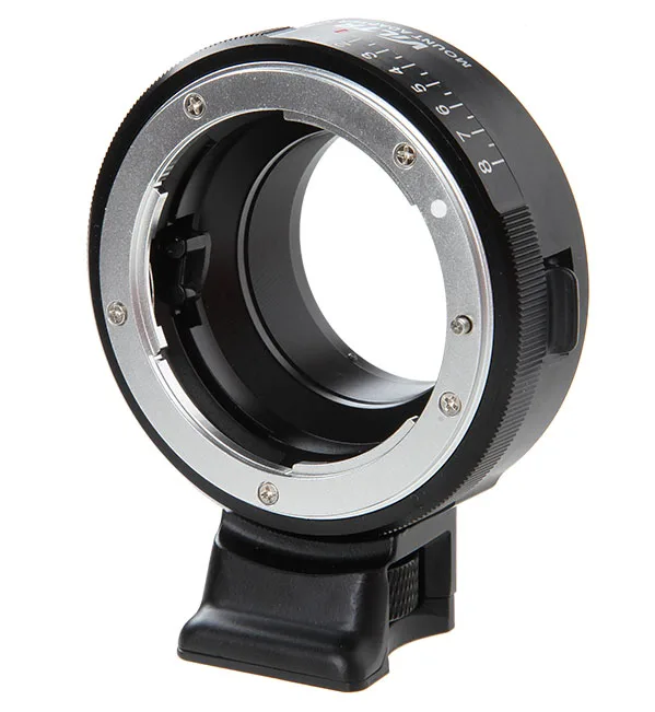 NF-MFT 8-диафрагмы адаптер для Nikon AI F/G/D объектива Olympus M4/3 BMPCC