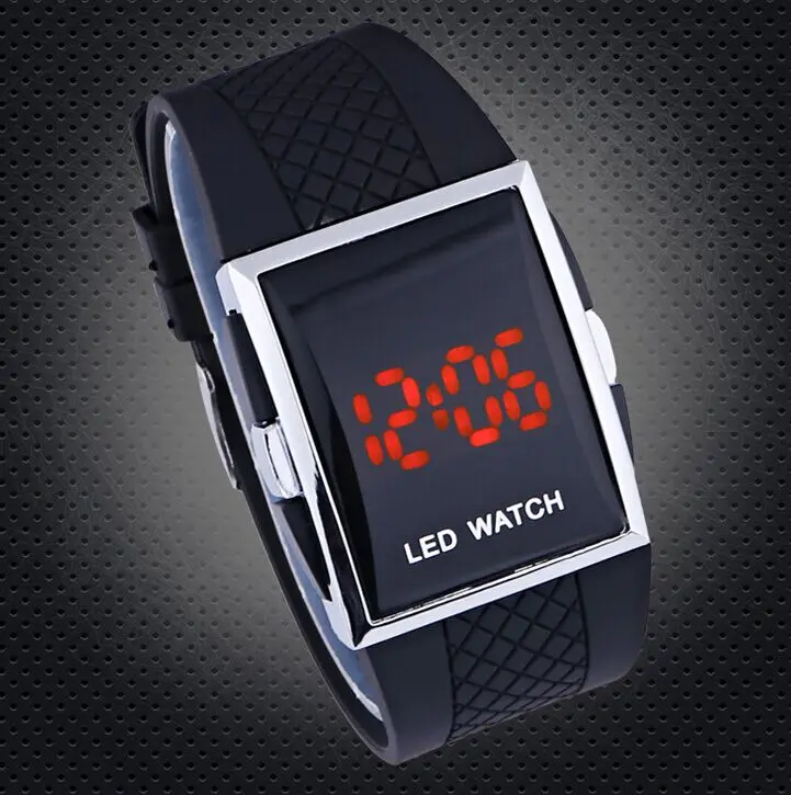 

Free Shipping 1pcs/lot LED sports display watch for man digital electronic watch High quality