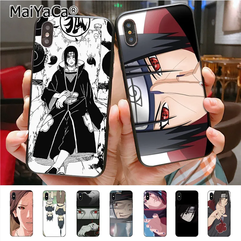 MaiYaCa Uchiha Itachi чехол для телефона для iphone 11 Pro X XS XR XS MAX 8 7 6 6S Plus 5 5S SE чехол