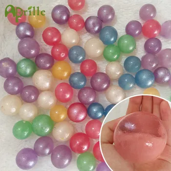 New 30pc Large 10-12mm Pearls Crystal Soil Grow Bead Hydrogel Gel Jelly Balls Orbiz Growing in Water Decoration for Flower Kids