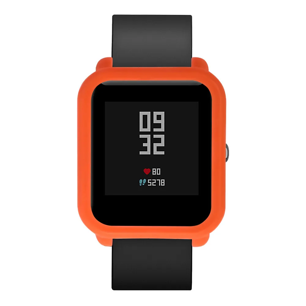 Модный стильный мягкий защитный силиконовый чехол из ТПУ для Huami Amazfit Bip Youth Watch Funda de silicona#10