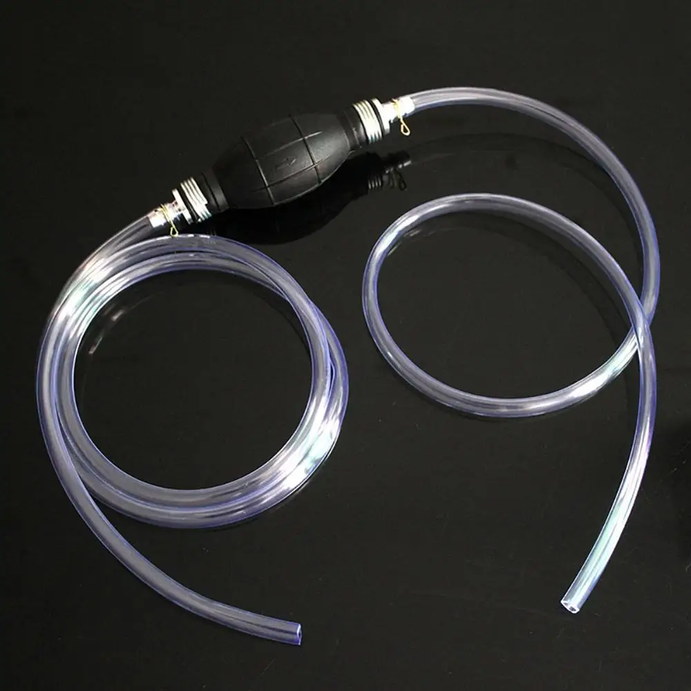 

Universal Oil Water hand fuel pump pipe Primer Bulb Liquid Gas Petrol Diesel transfer Manual Siphon Pump With PVC hoses 8mm/10mm