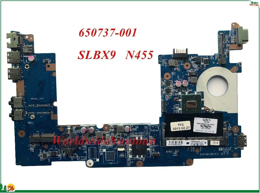 Высококачественная материнская плата MB 650737-001 для ноутбука HP Mini серии 110-3000 210-3000