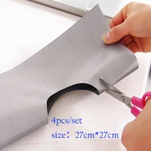 Газовый коврик для конфорок масляный протектор прокладка многоразовый стекловолокно фольга горелка противообрастающий газовый коврик для конфорок кухонная Чистящая газовая плита