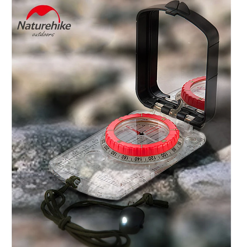 Туристический компас Naturehike геологический флуоресцентный портативный цифровой