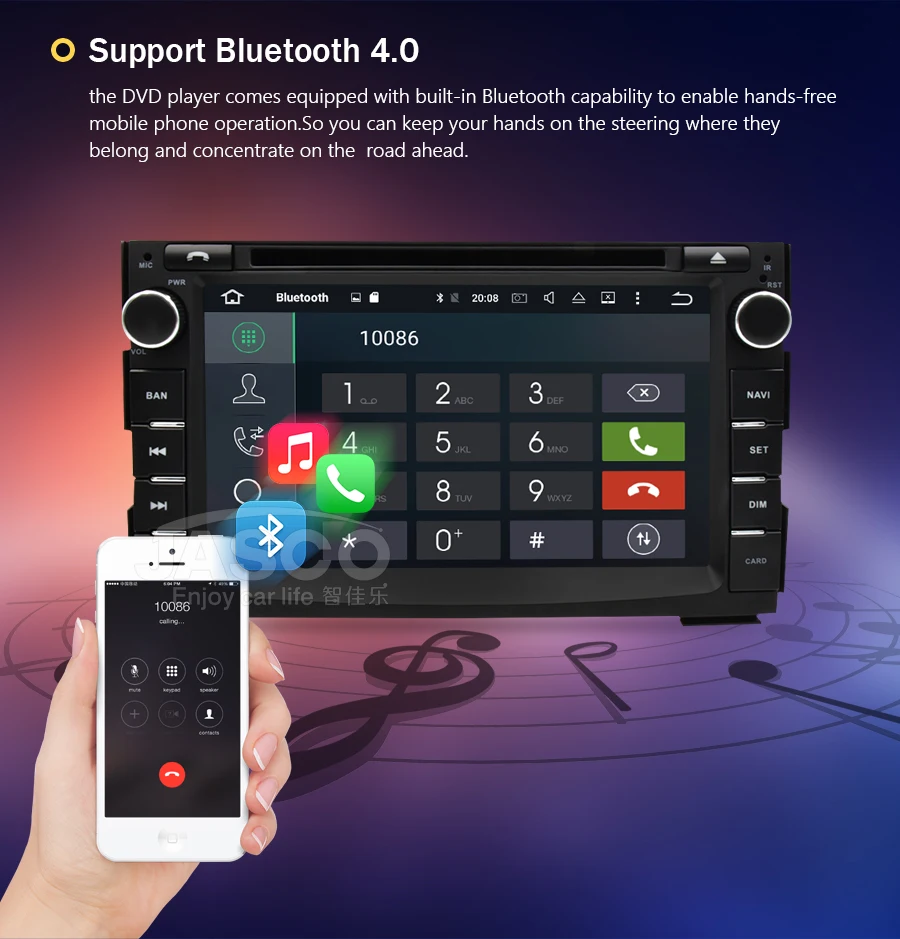 Flash Deal Android 8.0 Car DVD Player GPS Glonass Navigation Multimedia for Kia Ceed 2010 2011 2012 Auto BT RDS Radio Audio Video Stereo 10