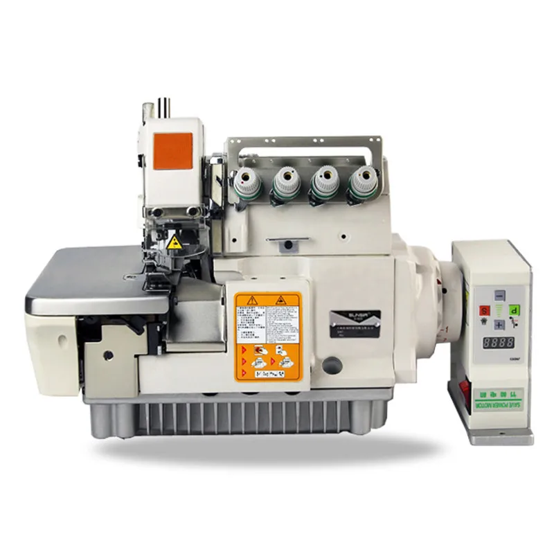 

High Speed Overlock Sewing Machine Industrial 4 Thread Overedging Easy Operate