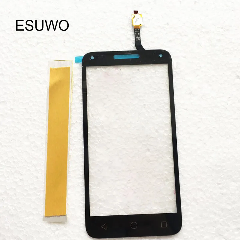 

ESUWO Sensor For Alcatel One Touch U5 3G 4047D 4047G 4047 OT4047 OT4047D Touch Screen Panel Digitizer Glass Lens White Black
